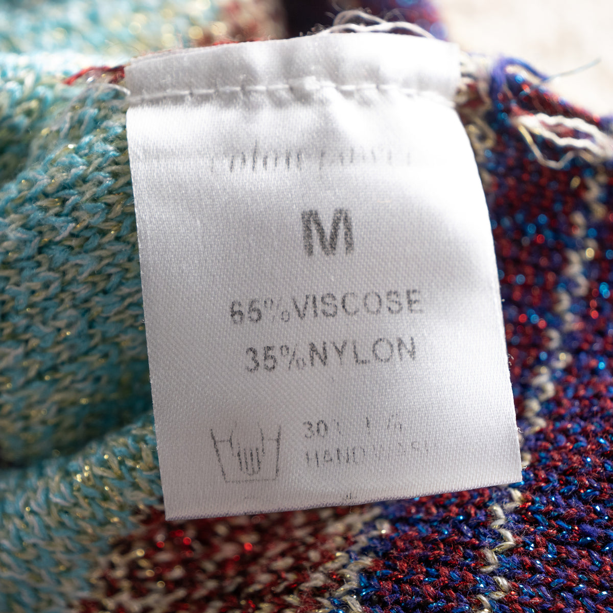 Archival CHEVRON Lurex Sweater 90s Metallic Zig Zag Knit European Designer Style Editorial Vintage Disco Glamor Medium