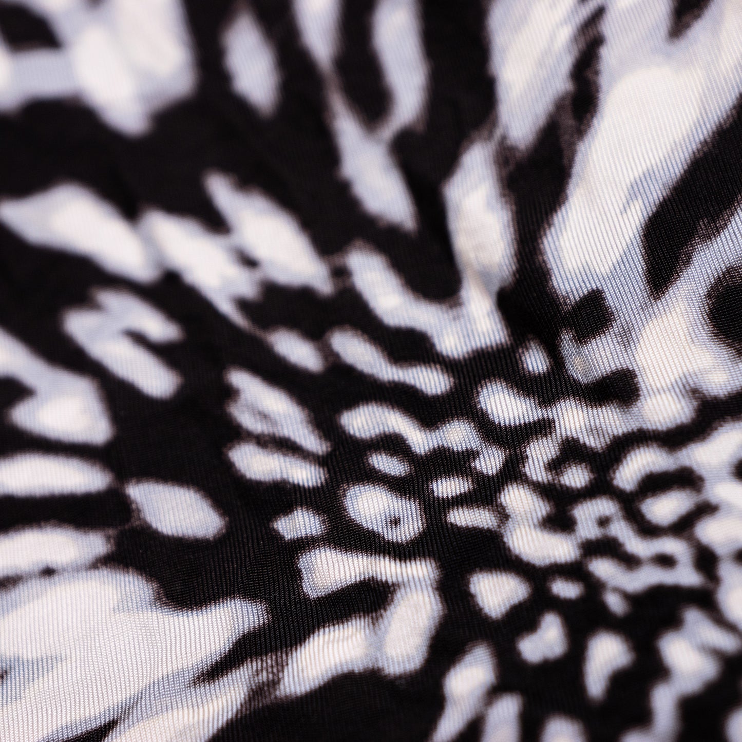 Archival JUST CAVALLI 2000s Animal Print Mesh Hybrid Dress - Size S (IT 44) - Made in Italy