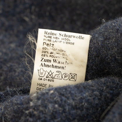 **SOLD: ARCHIVAL GIESSWEIN 1980s BOILED WOOL EMBROIDERED WINTER COAT**