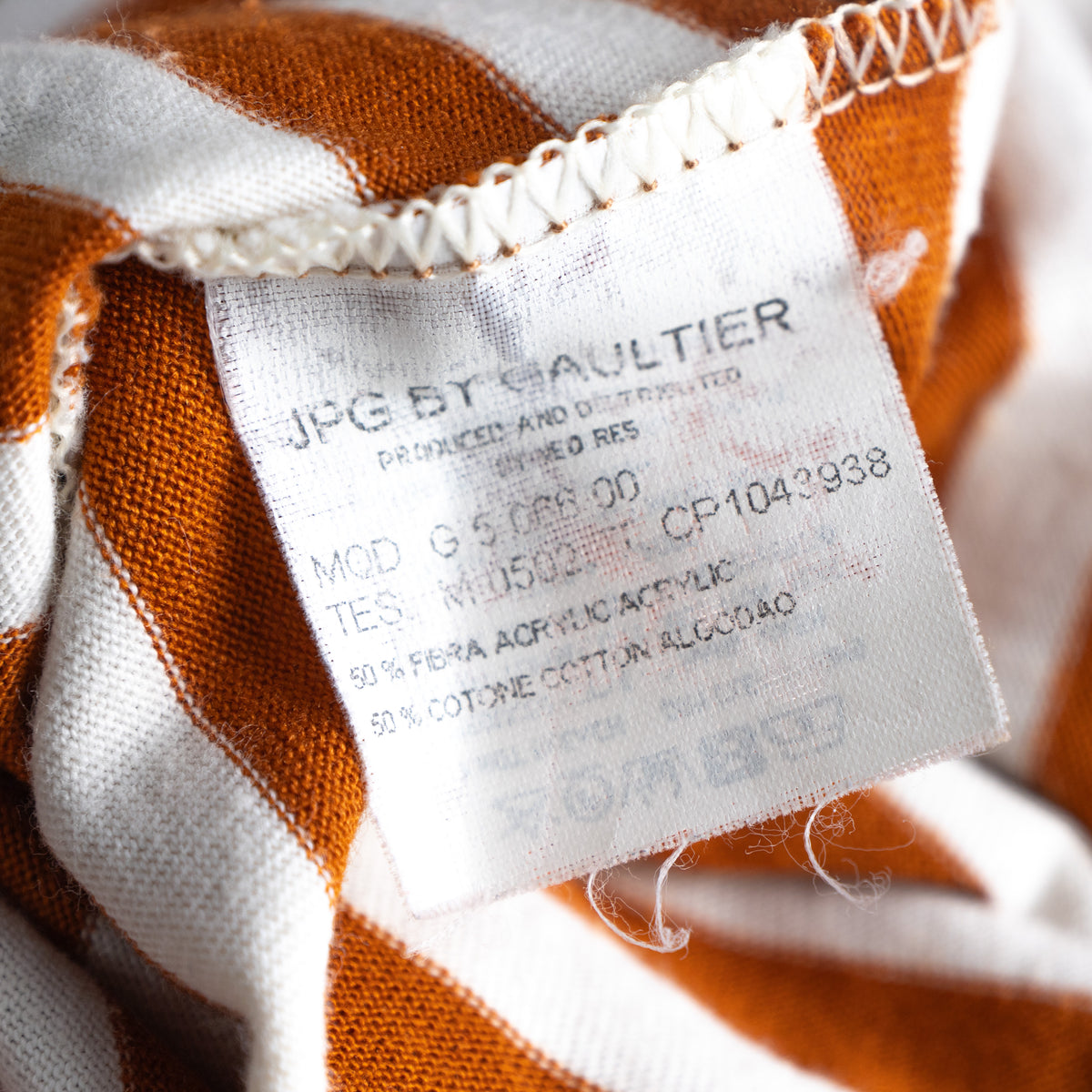Archival Jean Paul Gaultier 1994 Marinière Dress - Rare JPG JEAN'S Collection N° 0007 by NEO RES M