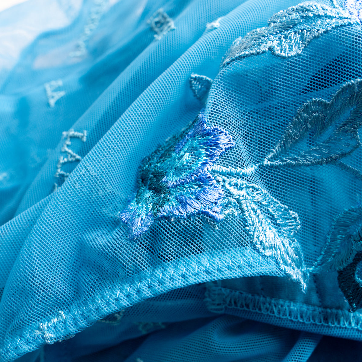 Archival La Perla Monogram Bodysuit Y2K Metallic Logo Mesh Cyan Blue Silver - Vintage Size 5 (Fits modern M/L) - Designer Masterpiece