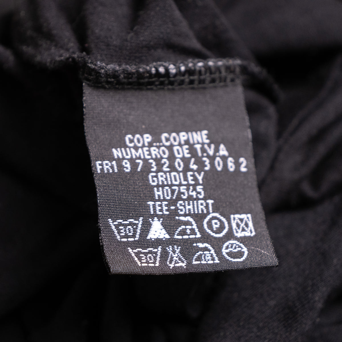RARE Archival COP COPINE "Gridley" Top | French Avant-Garde Deconstructed Noir | 90s Minimalist Cyber Poetic | Collectors Condition Size S