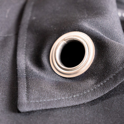Archival JEAN COLONNA Minimalist Vest 90s Industrial Grunge Black Cotton Twill Waistcoat Avant Garde Made in Italy Size M