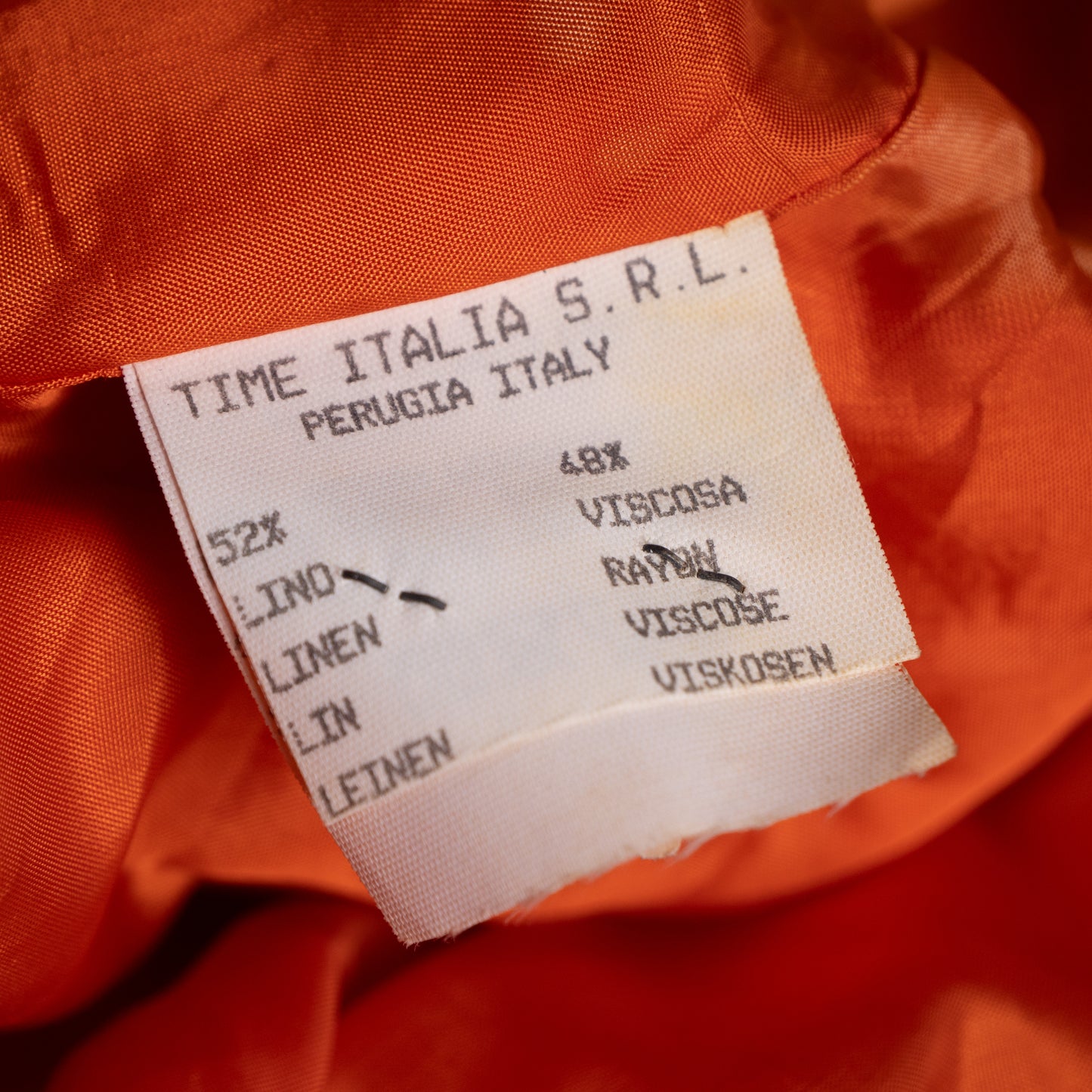 Archival Thierry Mugler ACTIV 3-Piece Skirt Suit 1992 Wasp Waist Pyramid Hardware Coral Linen Blend Corset Silhouette Time Srl Grails XS S