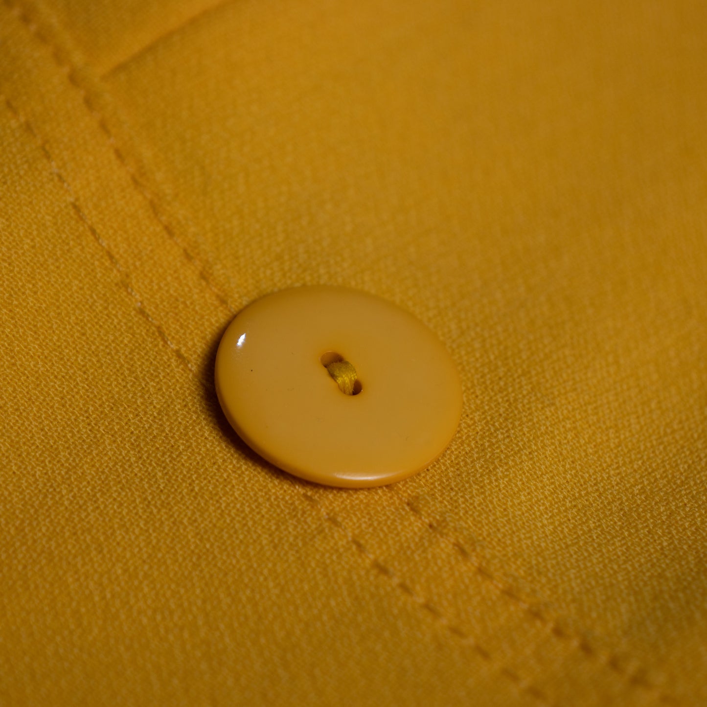 Archival Louis Feraud Paris Skirt Suit 80s Power Suit Canary Yellow Black Graphic NOS Deadstock West Germany Size XS S