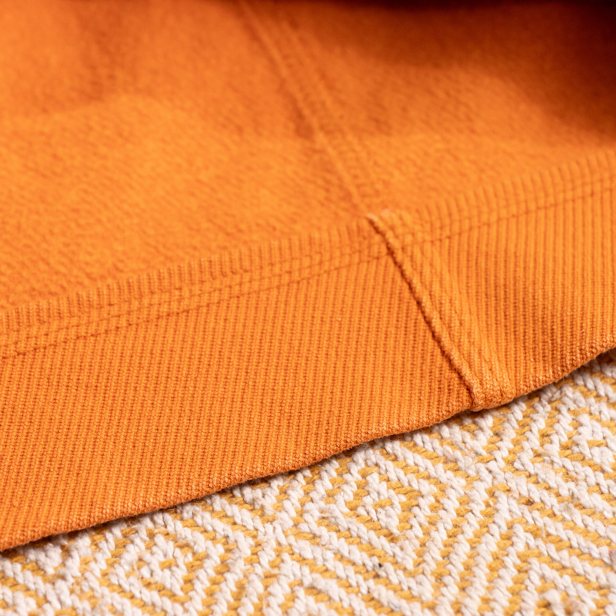 Archival GUCCI by Tom Ford 1999 Orange Ottoman Utility Mini Skirt - Atelier Sample IT 42 S