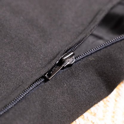 Archival Christian Dior Coordonnes Black Cotton Twill Pencil Skirt NOS Vintage 90s M