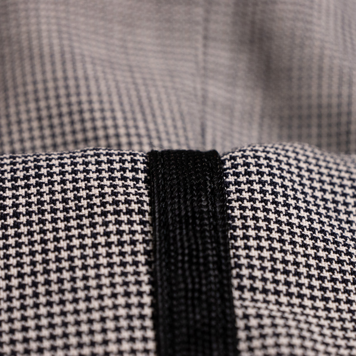Archival Rena Lange RED Houndstooth Suit - Rare 90s Falber Italy Virgin Wool Blazer & Flared Trousers Set - Coin Buttons Piped - Size XS S