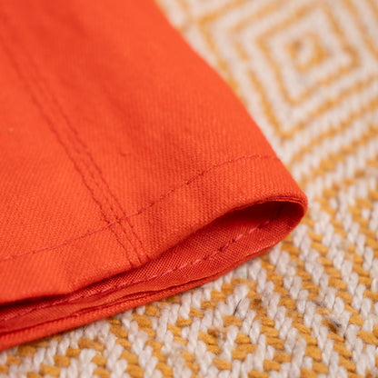 Museum Gianni Versace SS 1993 Runway Dress Orange Linen Emma Sjöberg Wiklund Archival Vintage 90s S