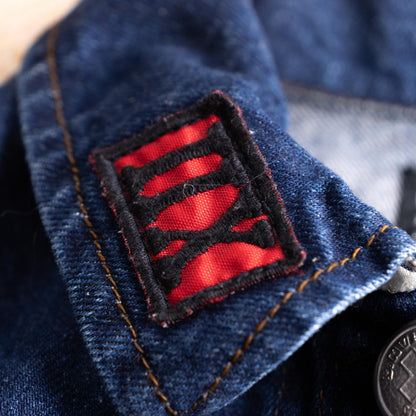 Archival Jean Paul Gaultier 1993 "Haute Jeanerie" Collection C 023 Matador Denim Jacket - Rare Eiffel Tower Label Cropped M