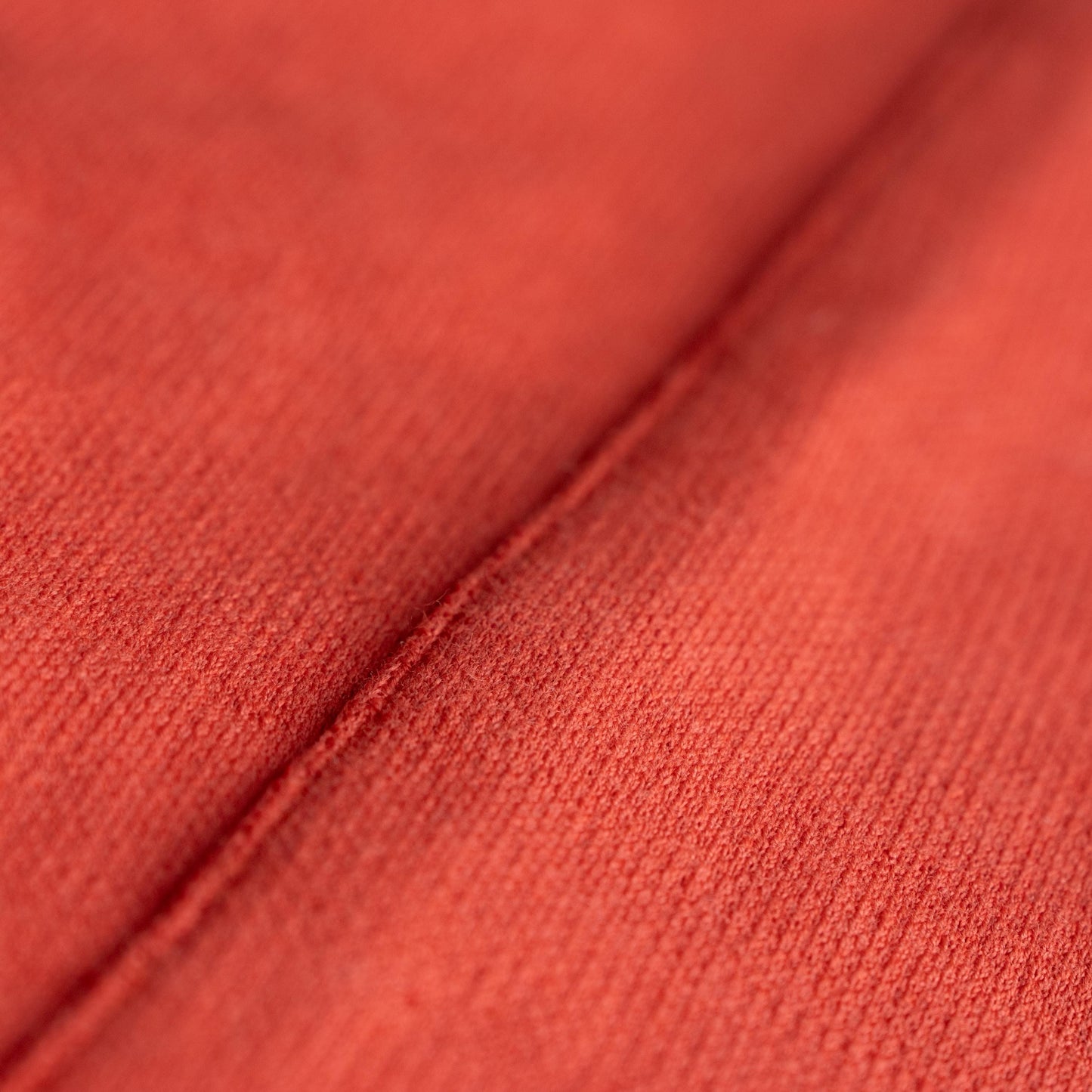 Archival THIERRY MUGLER MAILLE 1990s Coral Orange Anatomical Panel Skirt - Rare Ribbed Hourglass Waist IT 46 / EU 38