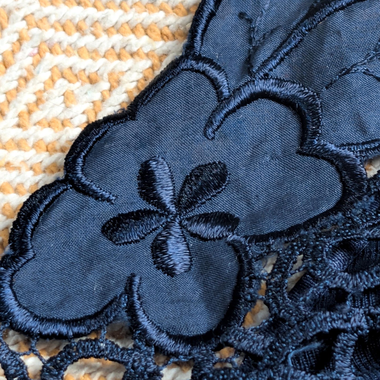 Archival La Perla Tricot Navy Blue Bodysuit 90s Italian Lingerie Embroidered Tulle NOS Deadstock Size S IT 2 Museum Grade