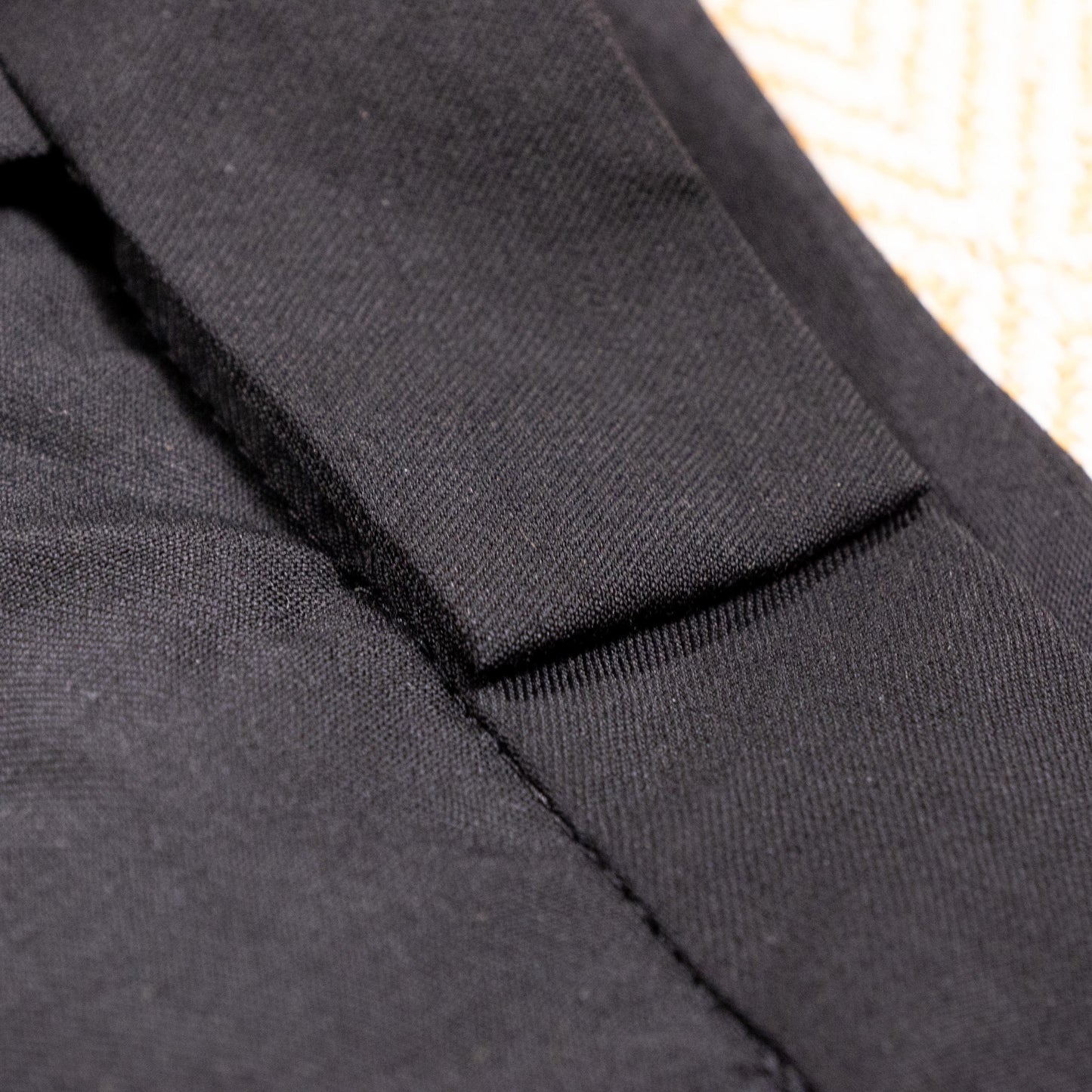 NOS Archival Paul Smith Black Label Merino Wool Skirt - Rare Signature Multi-Stripe Dual Kick-Split Pencil Skirt Size S Made in Italy