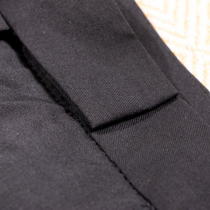 NOS Archival Paul Smith Black Label Merino Wool Skirt - Rare Signature Multi-Stripe Dual Kick-Split Pencil Skirt Size S Made in Italy
